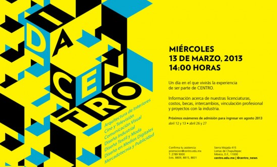 13 de marzo: Día Centro