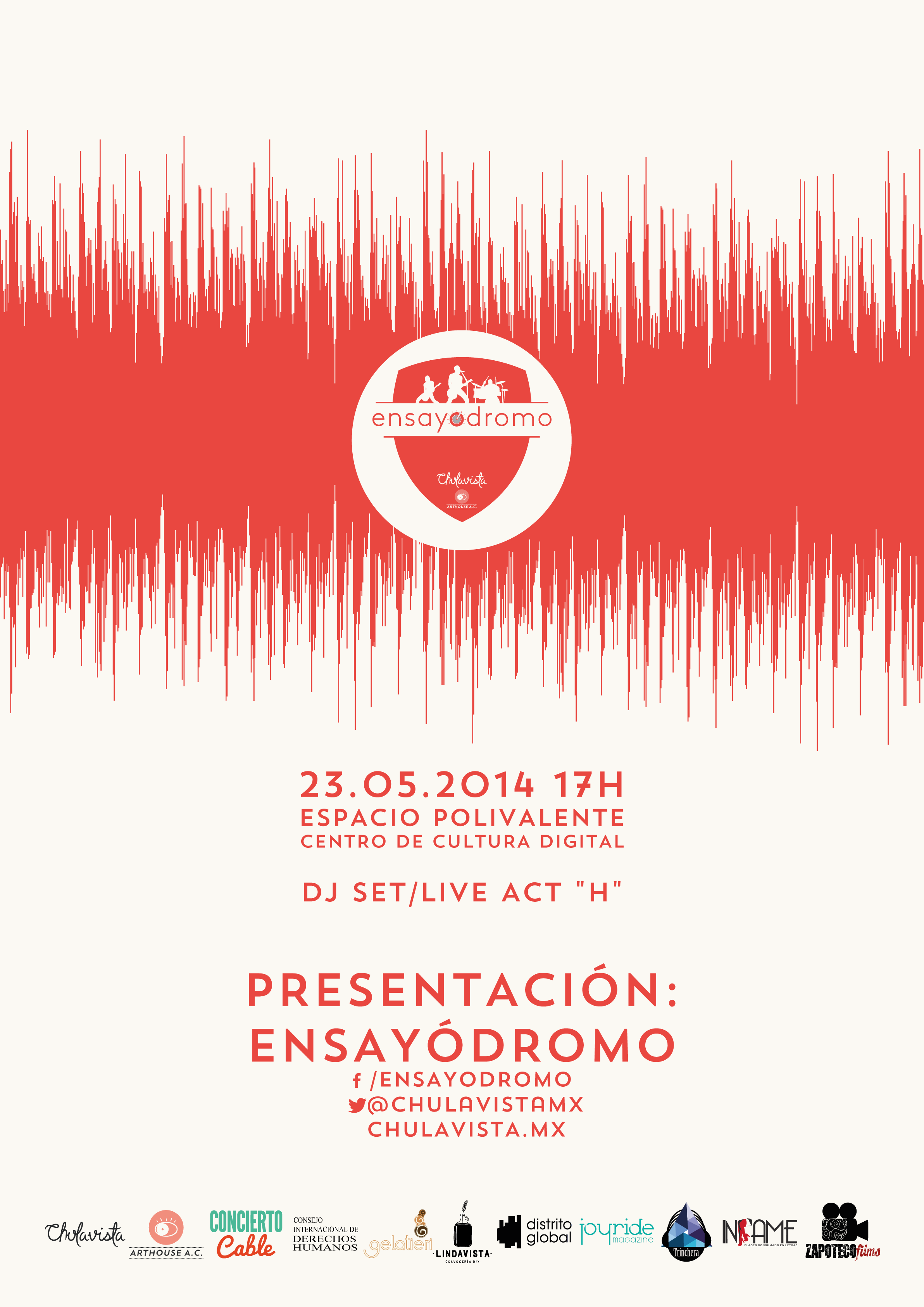 Te invitamos a la presentación oficial de Ensayódromo
