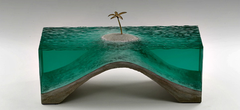 Ben Young: Escultura líquida en cristal